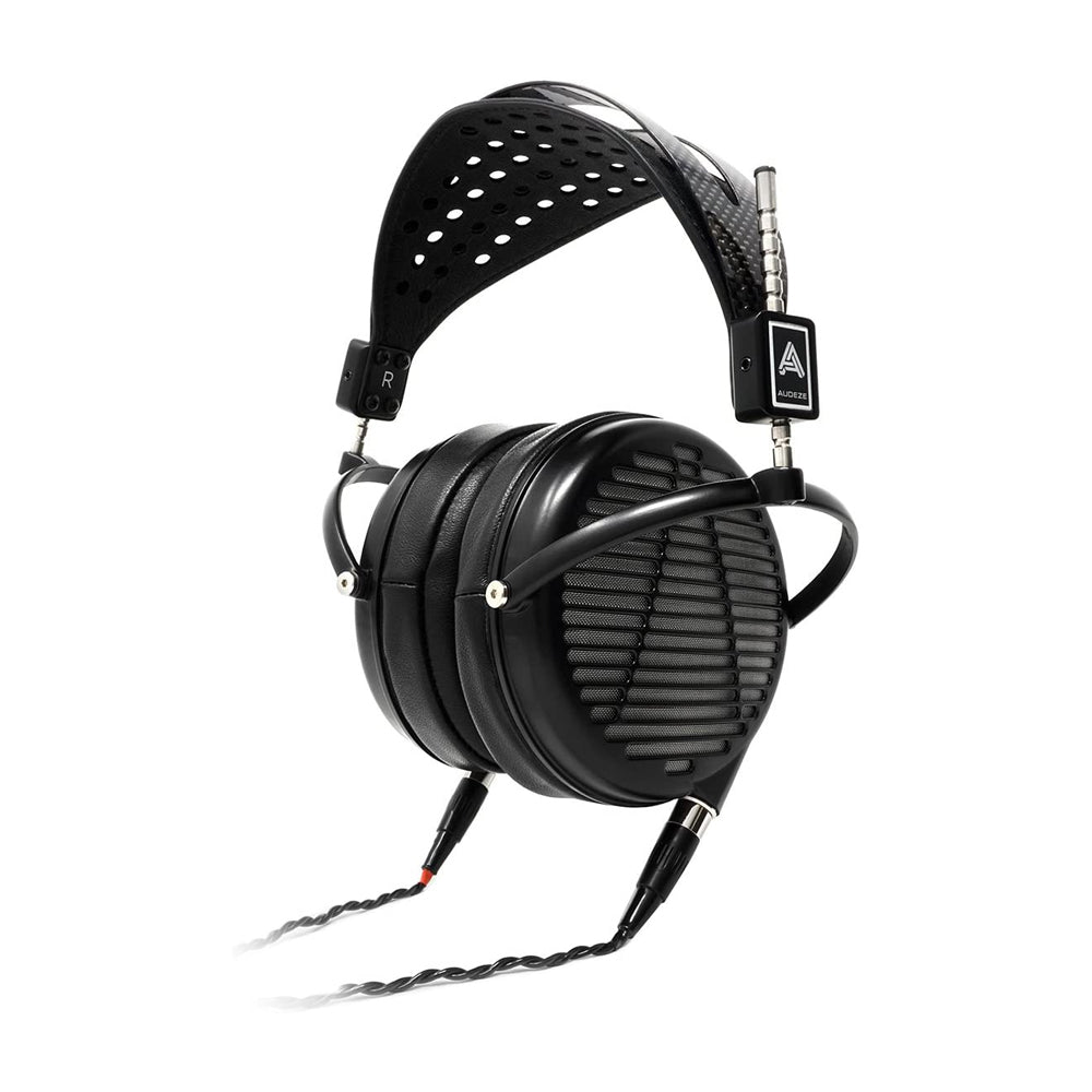 Audeze LCD-MX4 Open Back Planar Magnetic Headphones - Black Leather