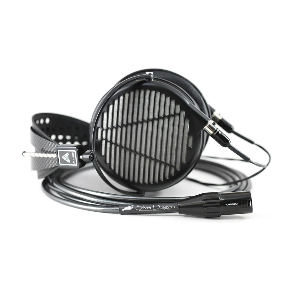 Audeze LCD-MX4 Open Back Planar Magnetic Headphones - Black Leather